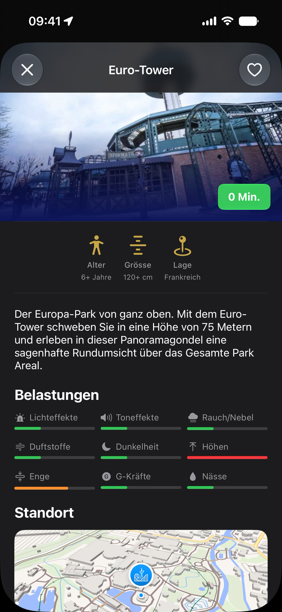 EuroGuide Detailansicht